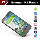 Newman K1 Panda - смартфон, Android 4.2, MTK6589 Quad core 1.2GHz; 5.3" 2 SIM-карты, 1ГБ RAM, 4ГБ ROM, поддержка карт microSD, WCDMA/GSM, Wi-Fi, Bluetooth, GPS, FM-радио, основная камера 8МП и фронтальная камера 2МП