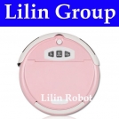 LL-309 - робот-пылесос, чистка и мытье полов, ароматизация, виртуальная стена (розовый цвет)