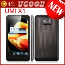 UMI X1 - смартфон, Android 4.1.1, MTK6577 (2x1.2GHz), HD 4.5" IPS, 1GB RAM, 4GB ROM, 3G, Wi-Fi, Bluetooth, GPS, 8MP задняя камера, 2MP фронтальная камера