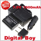 ENEL15 - батарея LI-ION 1900 мАч, зарядное устройство, автомобильное зарядное устройство для камер Nikon D800 D800E D7000 MB-D11/D12