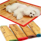 Люксовый бамбуковый коврик для собаки 
