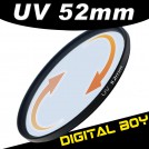UV-фильтр 52мм для Canon 50/1.8 EOS 650D 550D 1100D; Nikon 18-55 50/1.8D