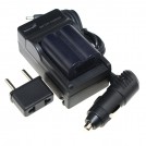 CGA-S006 - аккумулятор + зарядное устройство + автомобильное зарядное устройство для Panasonic CGR-S006A/1B BP-DC5U CGR-S006E 