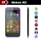 Neken N3 - смартфон, Android 4.1, MTK6589 Quad Core 1.2GHz, 5.7" IPS 720Р, 2 SIM-карты, 1ГБ RAM, 4ГБ ROM, поддержка карт microSD, WCDMA/GSM, Wi-Fi, Bluetooth, GPS, FM-радио, основная камера 8МП и фронтальная камера 2МП