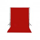 Красная ткань для фона в фотостудии 1.5x3