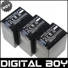 NP-FV100 - 3 аккумулятора Li-ion для Sony DCR-DVD103 XR100 DCR-SR42
