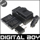 EN-EL14 - батарея LI-ION, зарядное устройство, автомобильное зарядное устройство для камер Nikon D3100 D5100 D3200 P7000 P7100