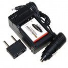 SLB-0837 - аккумулятор + зарядное устройство + автомобильное зарядное устройство для Samsung Digimax i5 i6 i50 L60 NV3 NV7
