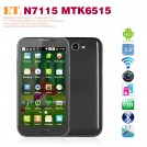 ET N7115 - Смартфон, Android 4.1, MTK6515 1.0GHz, Dual SIM, 5.3", 256MB RAM, 128MB ROM, GSM, Wi-Fi, Bluetooth, основная камера 8.0Mp