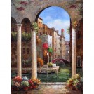 Картина маслом  Венецианский дом 