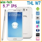 ThL W7 - смартфон, Android 4.0.4, MTK6577 (1.2GHz), HD 5.7" IPS, 1GB RAM, 4GB ROM, 3G, Wi-Fi, Bluetooth, GPS, 8MP задняя камера, 3.2MP фронтальная камера