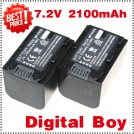 NP-FH70 - 2 аккумулятора Li-ion 2100 мАч для Sony DCR-HC24E DCR-DVD305E