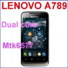 Lenovo A789 - смартфон, Android 4.0.3, MTK6577 (1.2GHz), 4.0" TFT LCD, 512MB RAM, 4GB ROM, 3G, Wi-Fi, Bluetooth, GPS, FM