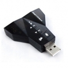 USB-звуковая карта, 3D 7.1, MIC / SPEAKER