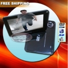 CVIG-E37 - портативный DVD-плеер, 7" TFT LCD, USB/Card reader, TV