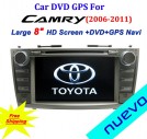 Nuevo ND-1736 - автомобильная магнитола, 8" TFT LCD, Touch Screen, GPS, WinCE 6.0, 600MHz, 128MB RAM, TV/FM, MP3/MP4, CD/DVD, Bluetooth для Toyota Camry (2006-2011)