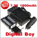 NP-FM500H - аккумулятор + зарядное устройство + автомобильное зарядное устройство + штекер для Sony DSC-R1 F707 F717