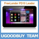 FreeLander PD10 Leader 8GB - планшетный компьютер, Android 4.0.3, 7" IPS, NVIDIA Tegra 2 (1.2GHz), 1GB RAM, 8GB ROM, Wi-Fi, HDMI, Bluetooth, GPS, 2MP фронтальная камера, 5MP задняя камера