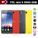 TCL Idol X S950 - Смартфон, Android 4.2.2, Dual SIM, MTK6589T 1.5GHz, 5", 2GB RAM, 32GB ROM, GSM, WI-Fi, Bluetooth, GPS, основная камера 13.1MP 