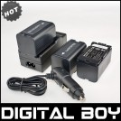 CGR-D16S - 3 аккумулятора + зарядное устройство + автомобильное зарядное устройство для Panasonic CGP-D320T1B CGR-D08A