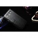 Кожаный чехол для Samsung Galaxy S3 с отделением для пластиковых карт и купюр + защитная пленка для экрана