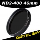 Нейтрально-серый фильтр 46 мм ND2-ND400 для Canon; Nikon; Sony