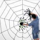 Декорация Паутина с пауками