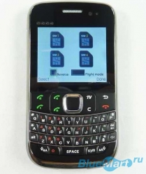 S3 - мобильный ТВ-телефон с QWERTY-клавиатурой на 2 сим-карты