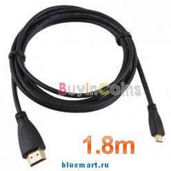 HDMI-Micro HDMI  V1.4, 1.8