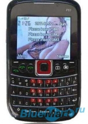 F51 - мобильный ТВ-телефон с QWERTY-клавиатурой на 3 сим-карты