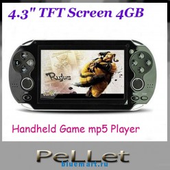 Pellet P7600 - Портативная игровая консоль, 4.3