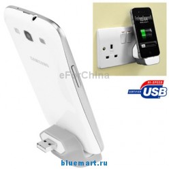 Мини зарядная док-станция для Samsung Galaxy S4, HTC One M7 X920e, Nokia Lumia 920, Sony