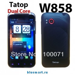 Tatop W858 - , Android 4.0, MTK6577 1GHz, 4,3