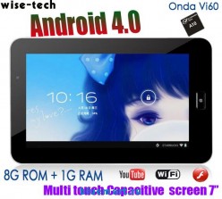 Onda Vi60 Elite -  , Android 4.0.3, Allwinner A10 (1.5GHz), 7