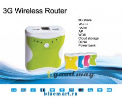 3G/Wi-Fi , 150Mbps, 9600mAh, USB