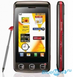 KP500 - мобильный телефон, сенсорный экран 3,0