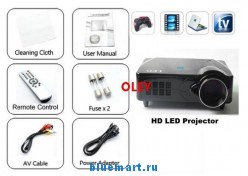 Oley-D9HB - цифровой проектор, LED, 1080p, TV-тюнер, HDMI