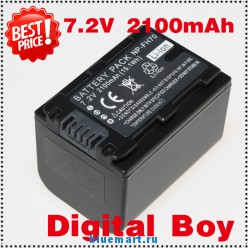 NP-FH70  Li-ion 2100   Sony DCR-HC24E DCR-DVD305E