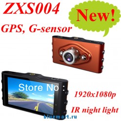 ZXS004 -  , TFT  , 1920x1080p, G-,  -180 ,  GPS (), HDMI,  