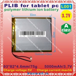 L001 - ����������� ��� ���������� ����������� 5000mAH, Li-ion, 3.7V
