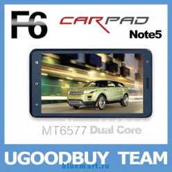 CarPad Note 5 F6 - / /, Android 4.0.3, MTK6577 (1.2GHz), 6