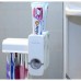 Автоматический дозатор пасты и держатель зубных щеток