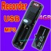 4G10 - цифровой диктофон, 4GB, LCD, USB, MP3, WAV